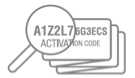 Pictogram activeringscode