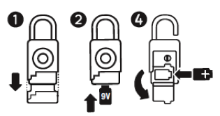 Batterij ontsluiten op 4401-serie